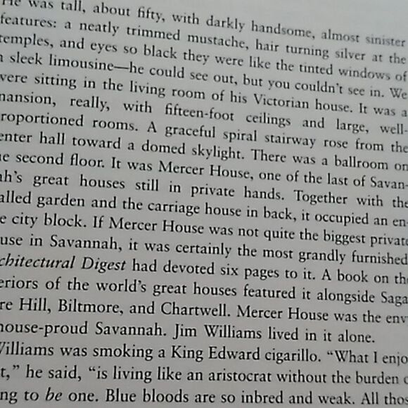 Midnight in the Garden of Good and Evil A Savannah Story vintage paperback - Picture 6 of 9